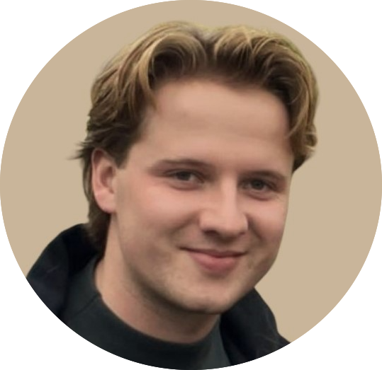 Kas Gorter bei der Arbeit