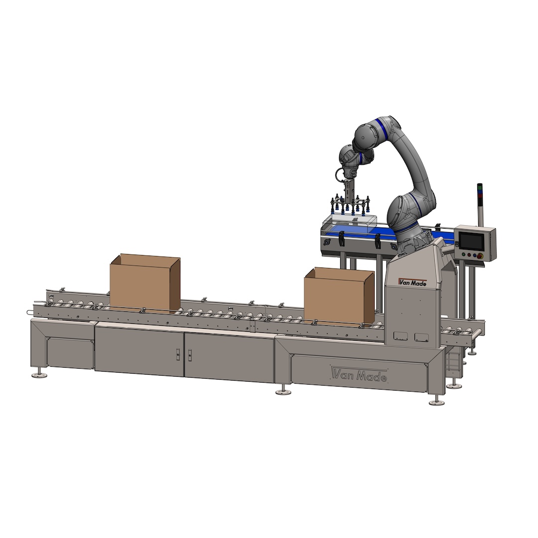 Compact cobot Case tub Packing
