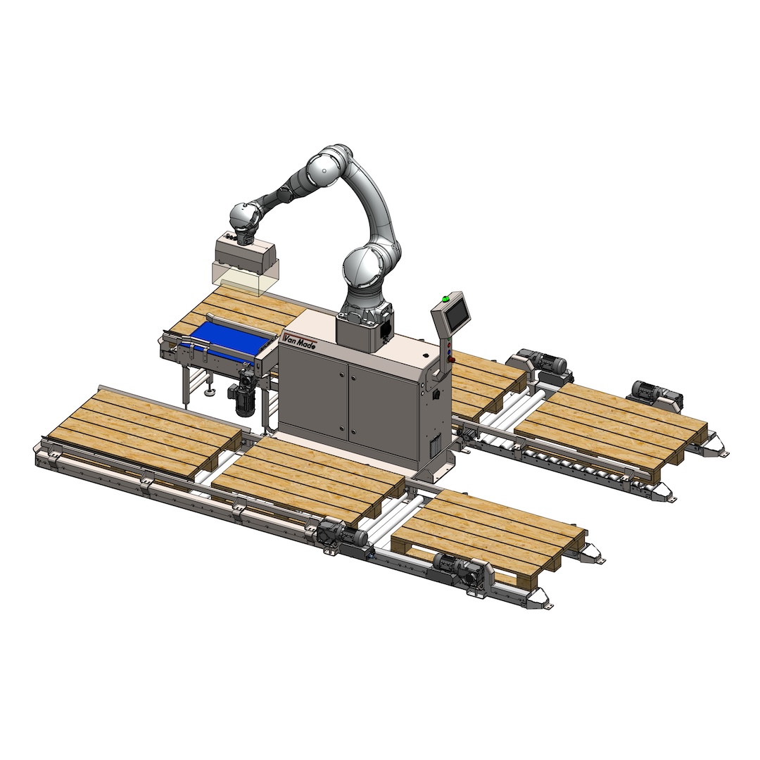 Random Cobot Palletizer